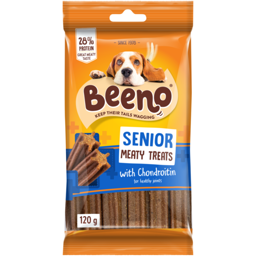 BEENO Senior Meaty Dog Treats with Chondroitin 120g