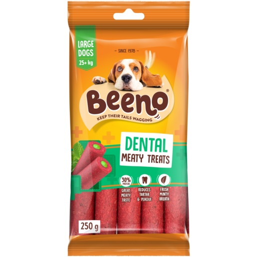 BEENO Meaty Dental Large Dog Treat 250g