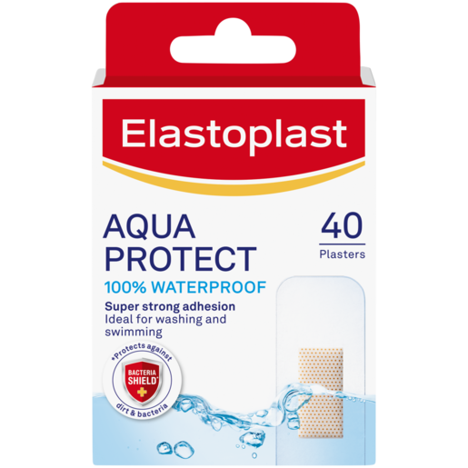 Elastoplast Aqua Protect Plasters Strips 40 Pack