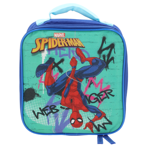 Spiderman DLX Lunch Bag 22 x 20 x 9.5cm (Assorted Item - Supplied At Random)