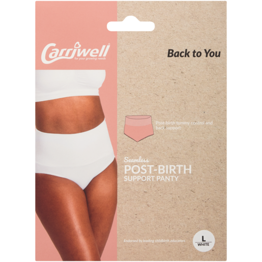 Carriwell Large White Post Birth Support Panties