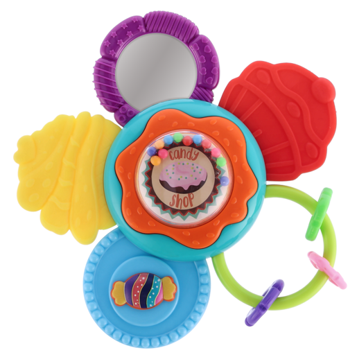 Jolly Tots Rainbow Flower Suction 3 Months+