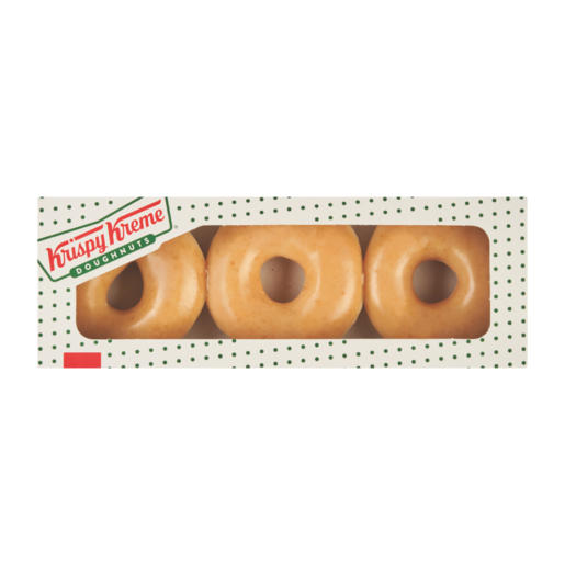 Krispy Kreme Original Glazed Doughnut 3 Pack