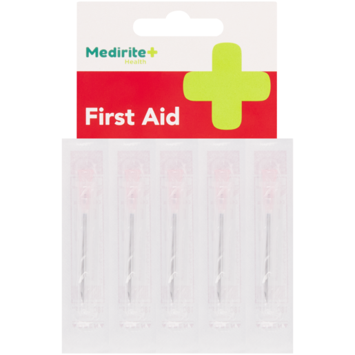 Medirite First Aid 18g Hypodermic Needles 5 Pack