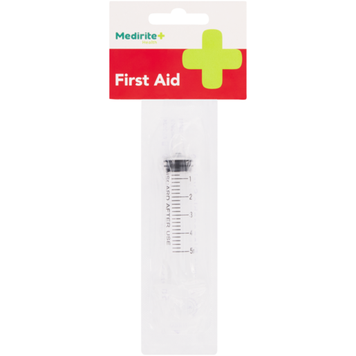 Medirite First Aid Syringe 5ml