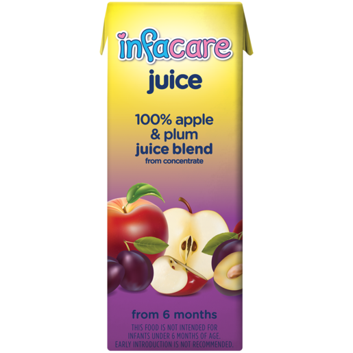 Infacare Apple & Plum Fruit Juice 200ml