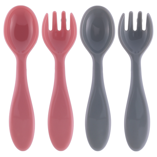 Jolly Tots Fork & Spoon Set 6 Months+