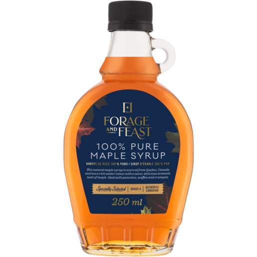 Forage And Feast Pure Maple Syrup 250ml