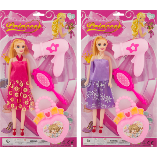 Princess Doll 27cm 4 Piece (Assorted Item - Supplied At Random)