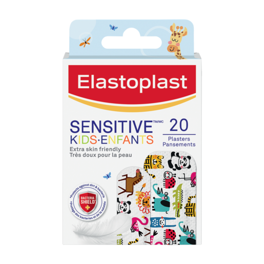 Elastoplast Sensitive Kids Plasters 20 Pack