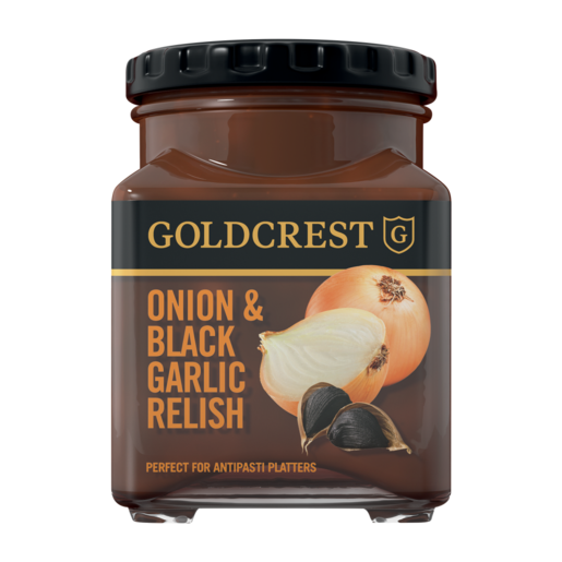 Goldcrest Onion & Black Garlic Relish 230ml