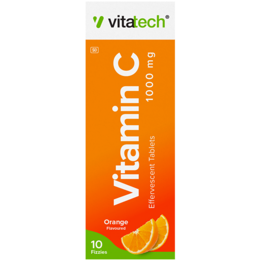 Vitatech Vitamin C Effervescent Tablets 10 Pack