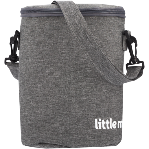 Little Me Grey Double Insulated Bottle Bag