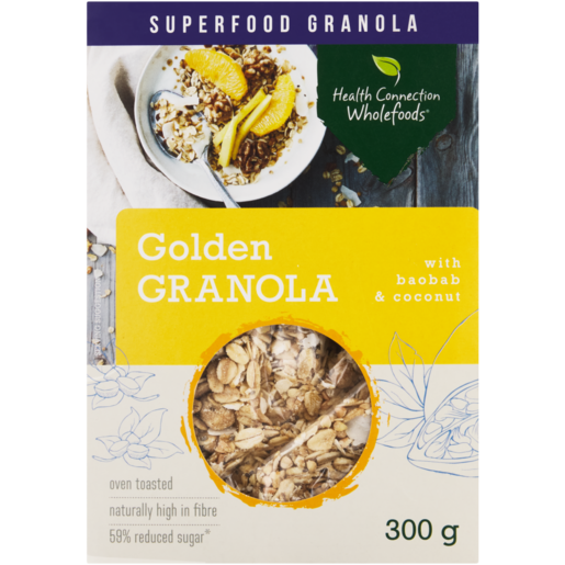 Health Connection Wholefoods Golden Granola 300g