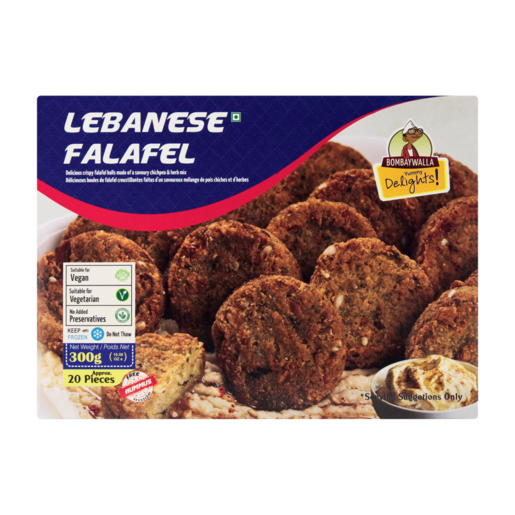 Bombaywalla Frozen Lebanese Falafel 300g