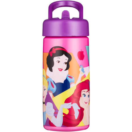 Disney Princess Pink Plastic Sippy Bottle 410ml
