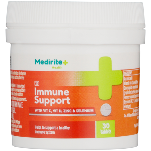 Medirite Immune Support Tablets 30 Pack