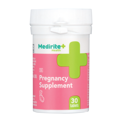 Medirite Pregnancy Supplement 30 Tablets