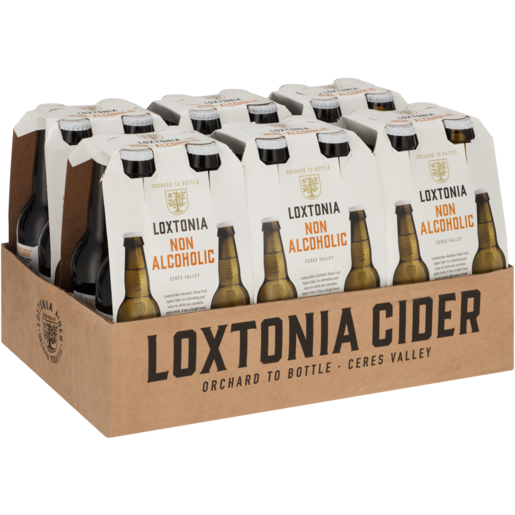 Loxtonia Non-Alcoholic Cider Bottles 24 x 340ml