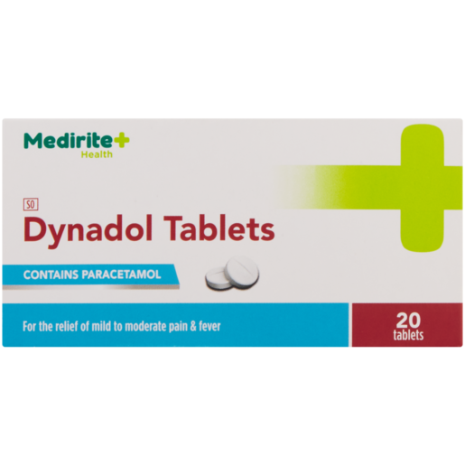 Medirite Dynadol Pain Relief Tablets 20 Pack
