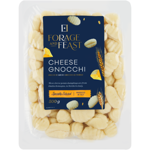 Forage And Feast Cheese Gnocchi Pasta 500g