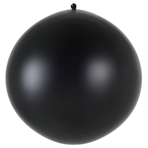 Black Metallic Loose Balloon 50cm