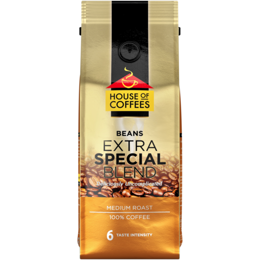 House of Coffees Extra Special Blend Coffee Beans 250g