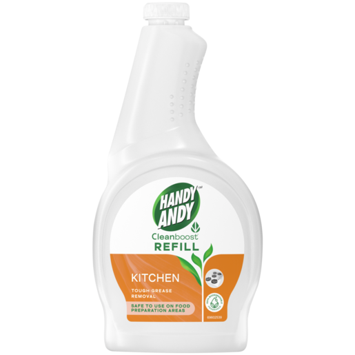 Handy Andy Lemon Scented Kitchen Cleaner Spray Refill 500ml