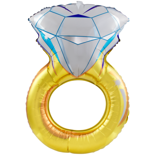 Grabo Engagement Ring Shape Foil Balloon 94cm