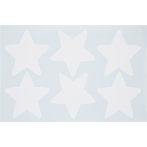 Party Xpress White Stars Sticker