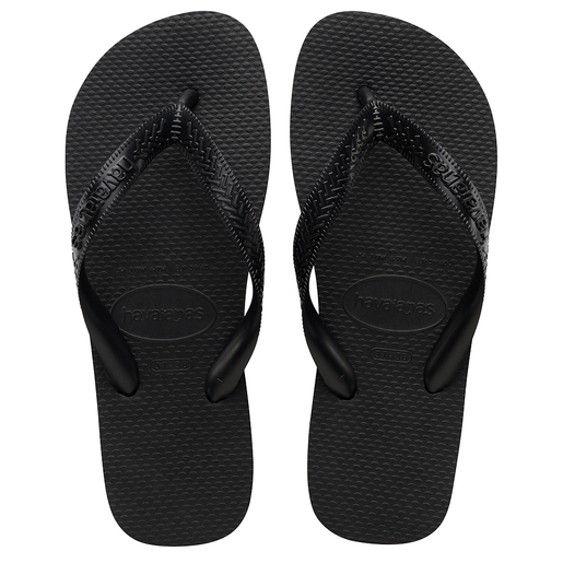 Havaianas Unisex Top Black Sandals 43/44