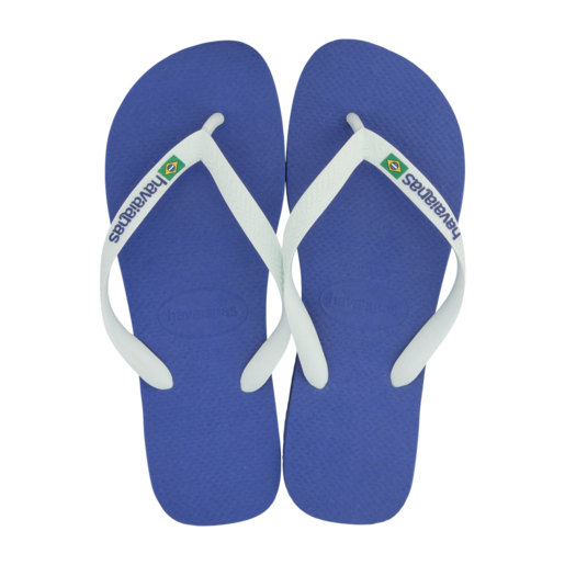 Havaianas Unisex Slim Sandals Brazil Blue Size 35/36