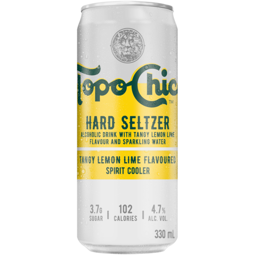 Topo Chico Tangy Lemon & Lime Flavoured Hard Seltzer Can 330ml