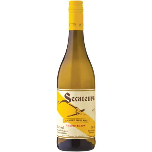 AA Badenhorst Secateurs Chenin Blanc White Wine Bottle 750ml