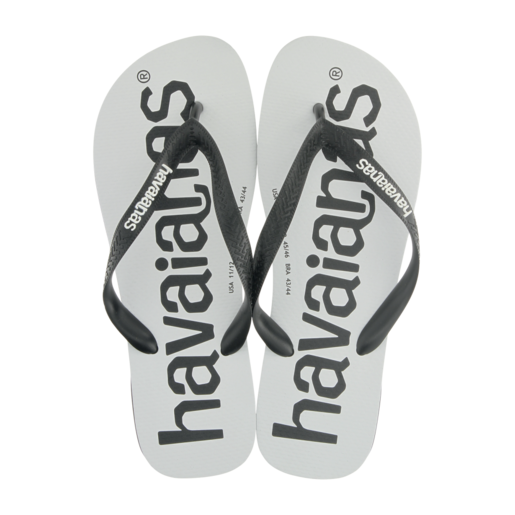 Havaianas Men Sandals Top Logo Black Size 41/42
