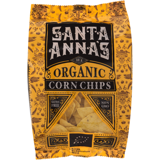 Santa Anna's Organic Corn Chips 80g