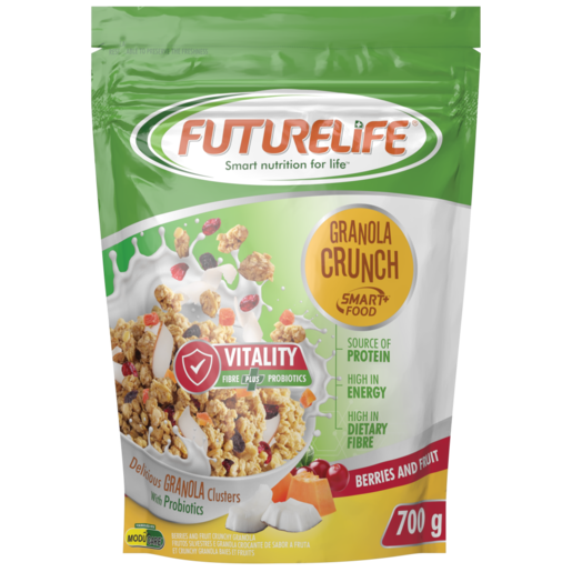 Futurelife Smart Food Granola Crunch Berries & Fruit Flavoured Granola Cereal 700g