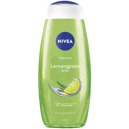 NIVEA Lemongrass & Oil Fresh Care Shower Gel Bottle 500ml