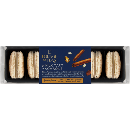 Forage And Feast Milk Tart Macarons 6 Pack