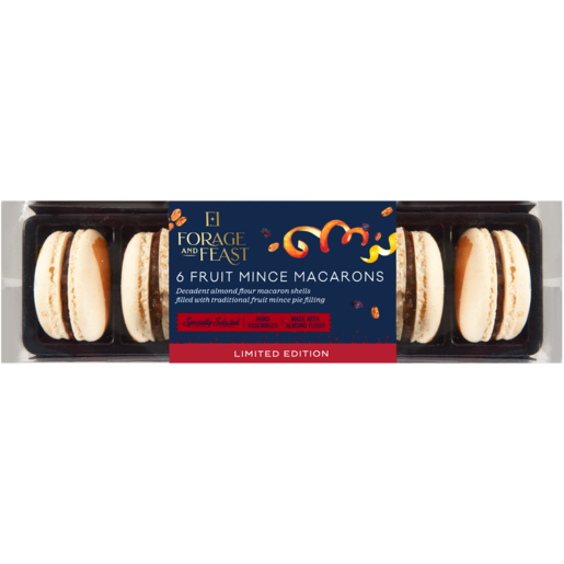 Forage And Feast Fruit Mince Macarons 6 Pack
