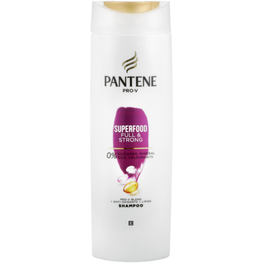Pantene Pro-V Superfood Shampoo Bottle 360ml