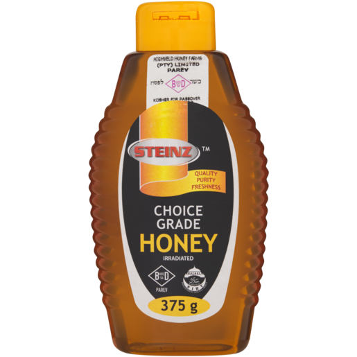 Steinz Choice Grade Irradiated Honey 375g