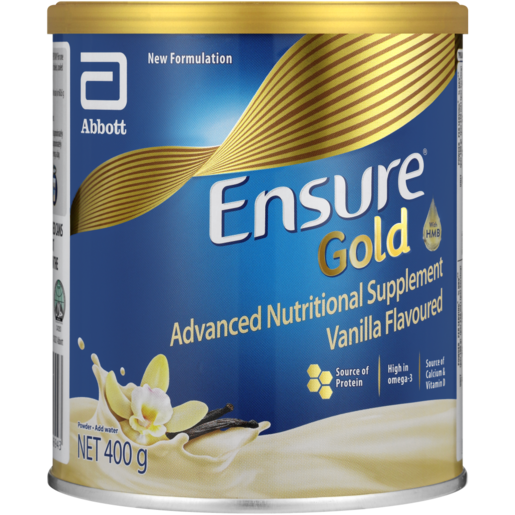 Ensure Gold Vanilla Flavoured Advanced Nutritional Supplement 400g