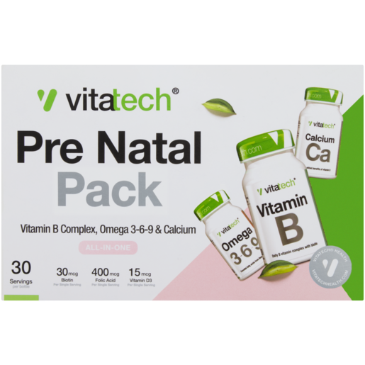 Vitatech Pre Natal Pack 90 Pack