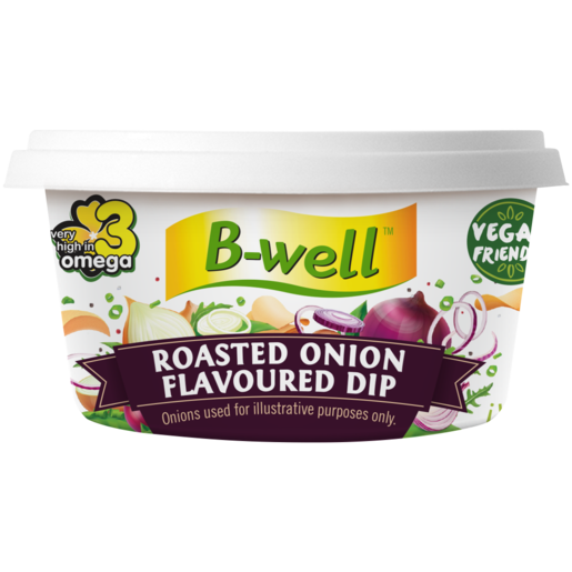 B-well Roasted Onion Flavoured Dip Tub 125g
