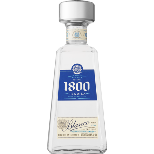 1800 Reserva Silver Tequila Bottle 750ml