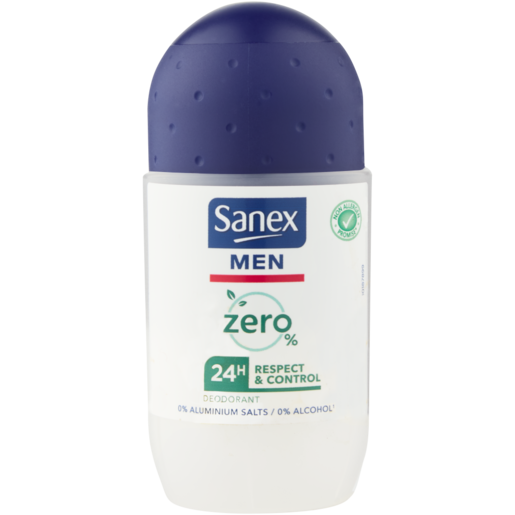 Sanex Men Zero 24H Respect & Control Deodorant 50ml
