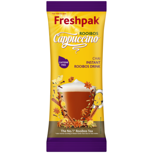 Freshpak Cappuccino Chai Flavoured Instant Rooibos Drink 20g