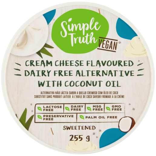 Simple Truth Coconut Oil Vegan Cream Cheese 255g