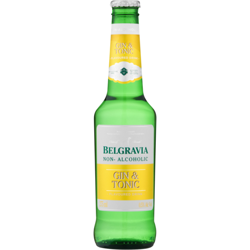 Belgravia Non-Alcoholic Gin & Tonic Cooler Bottle 275ml